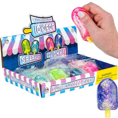 Squeezy Sugar IcyPop – Squishy Sensory Fidget Toy