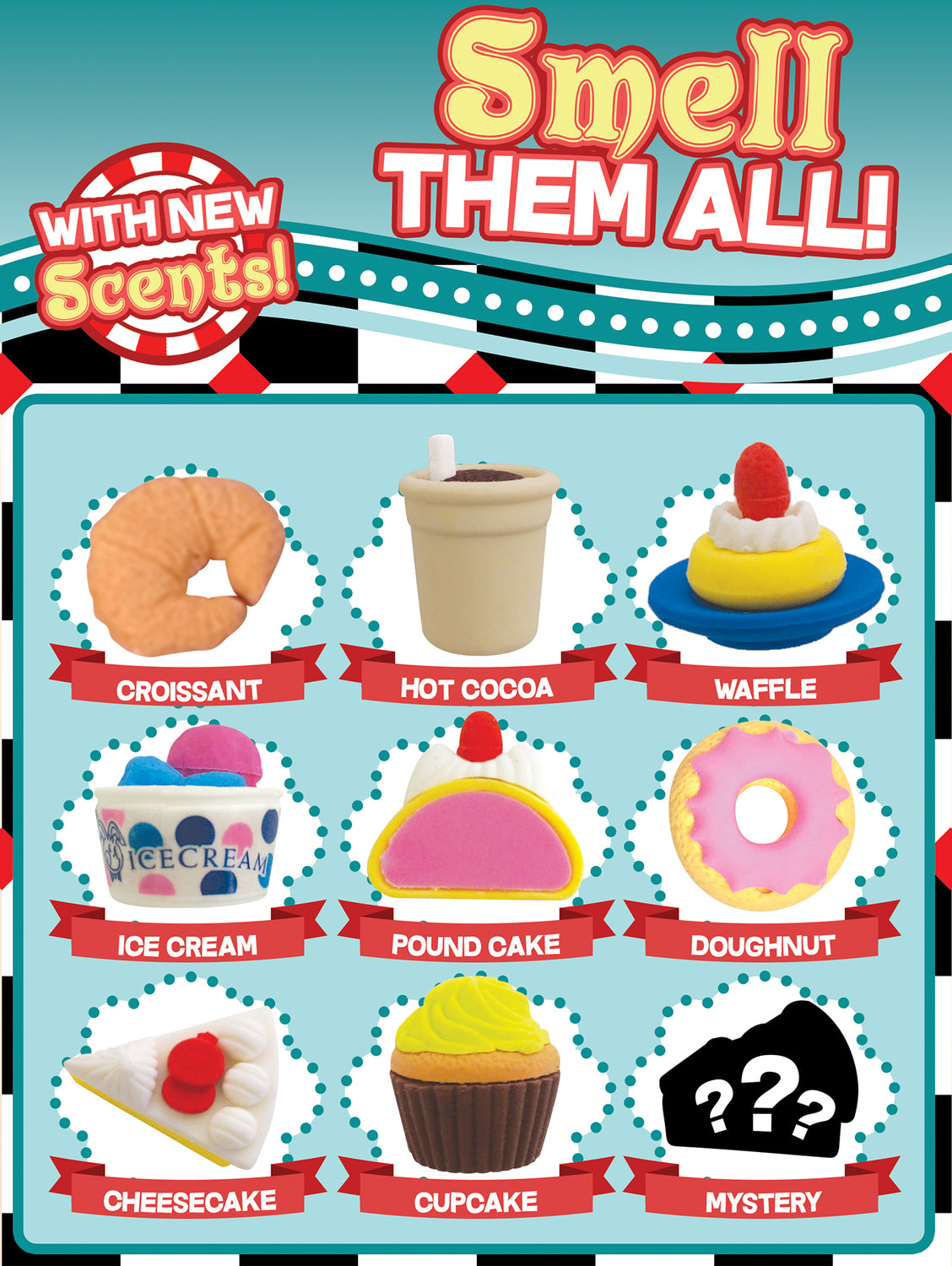 ORB Arcade Sweet Shoppe Erasers