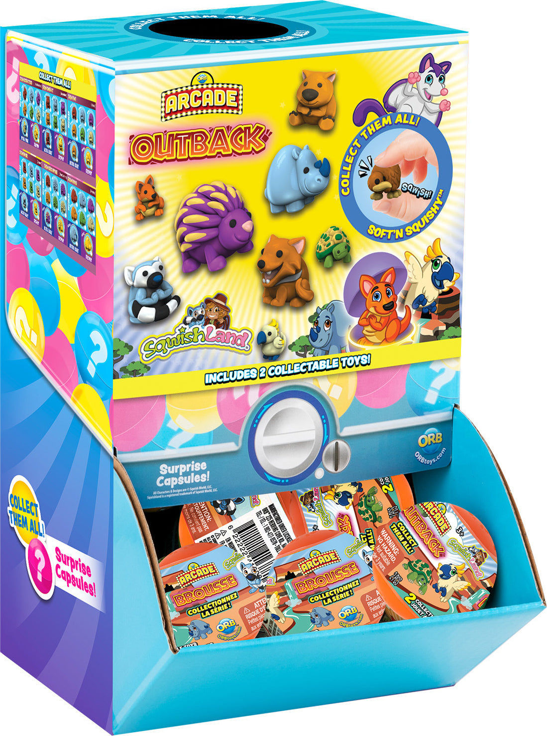 ORB Arcade Capsules Sqwishland Outback