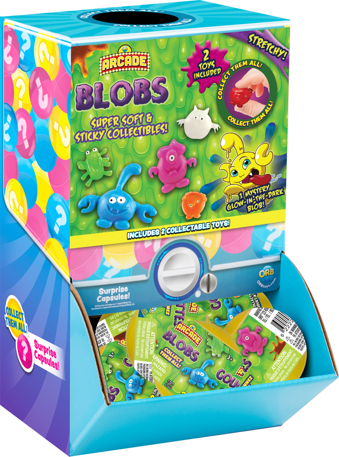 ORB Arcade Capsules Blobs