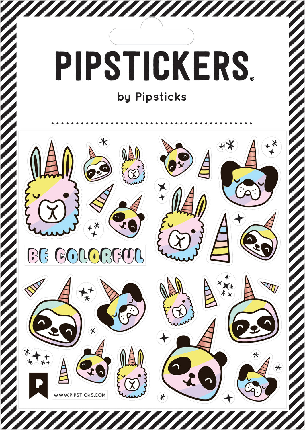 Stickers -  Be Colorful (4x4)