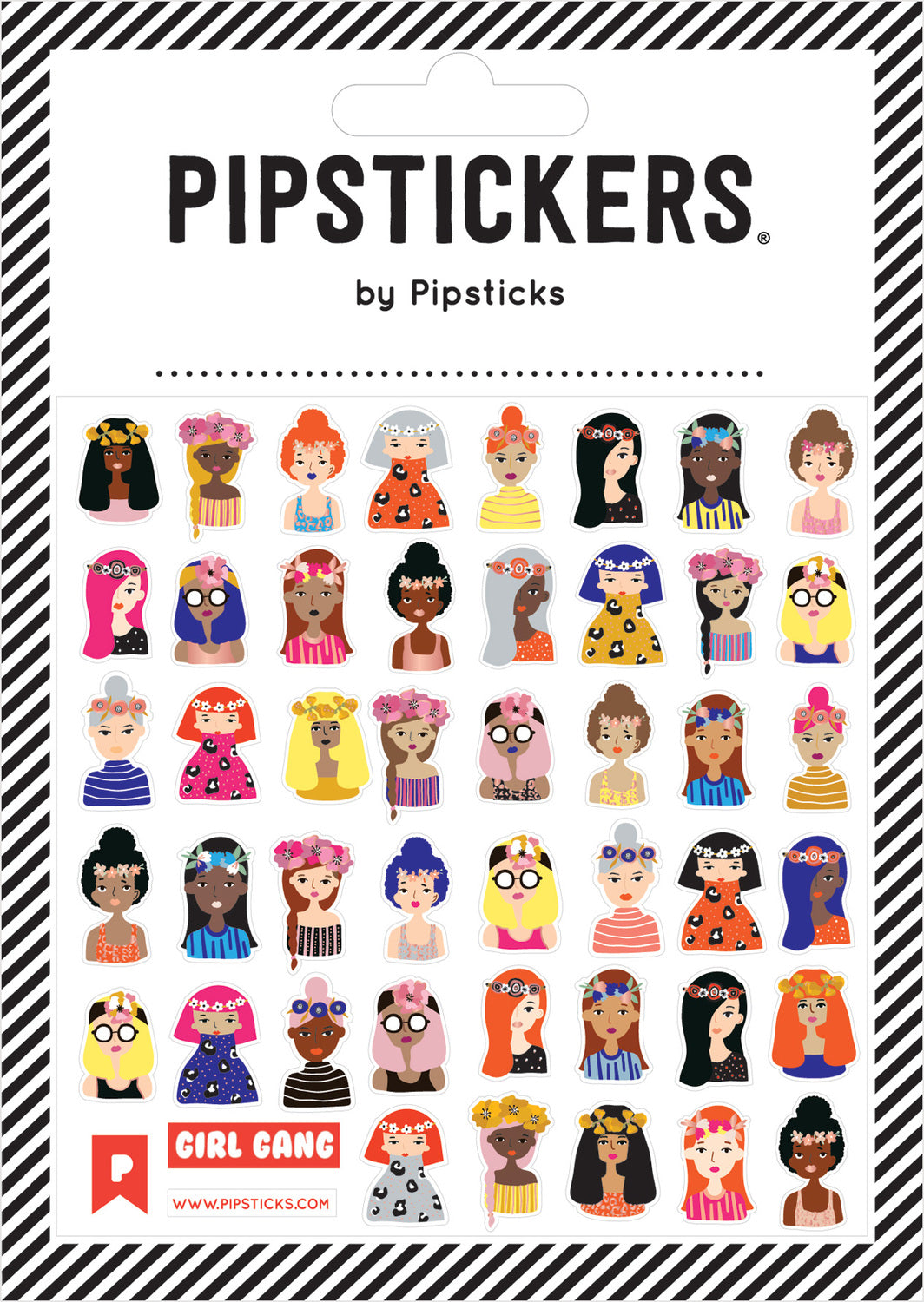 Stickers -  Flower Children (4x4)