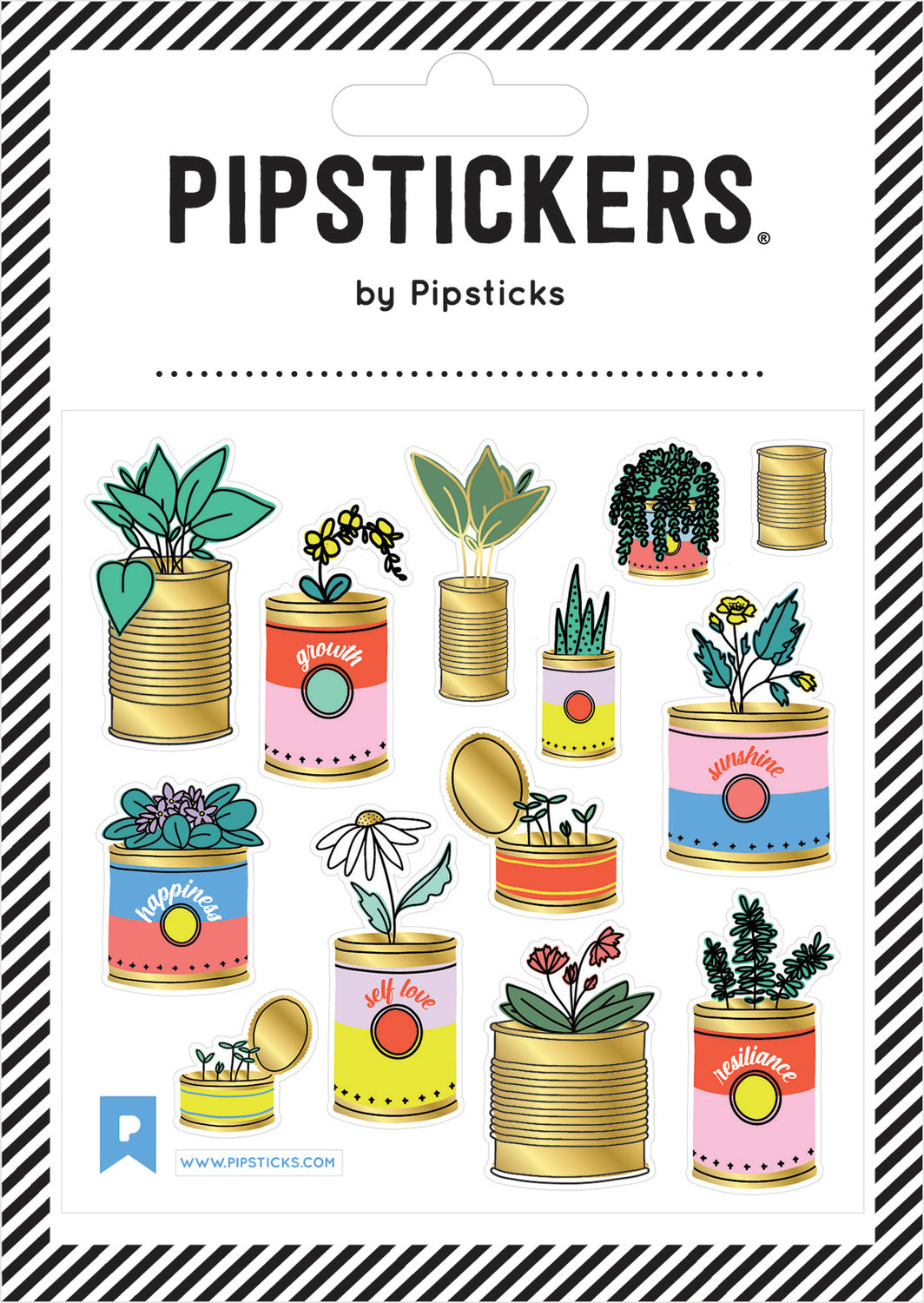 Stickers -  Garden In A Can (4x4)