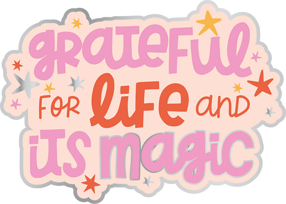 Stickers -  Grateful For Life Vinyl