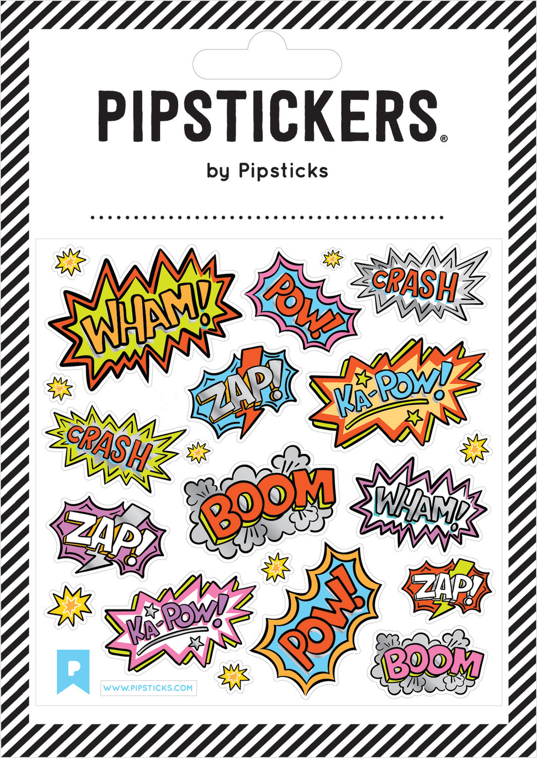 Stickers -  Comic Captions (4x4)