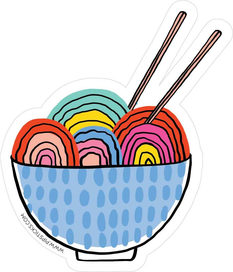 Stickers -  Bowl Of Love Vinyl