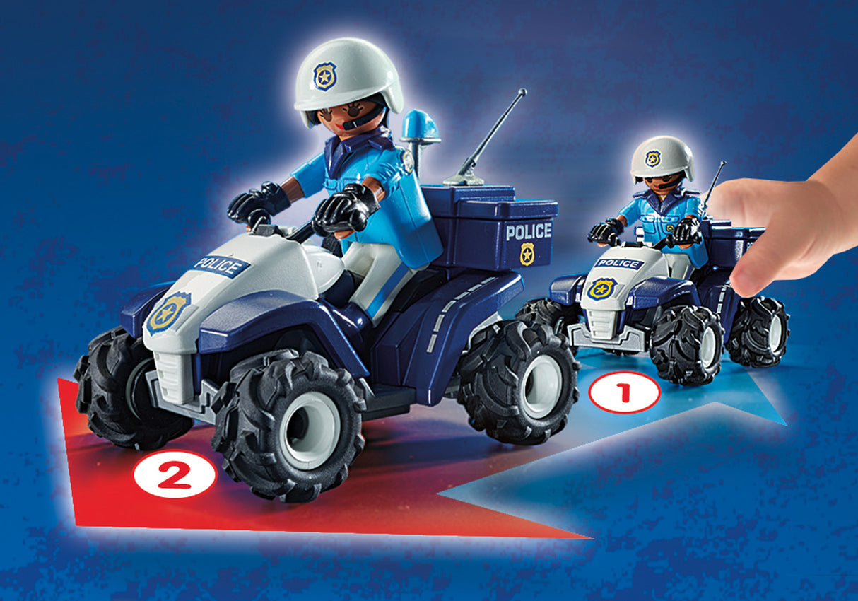Playmobil Police Quad