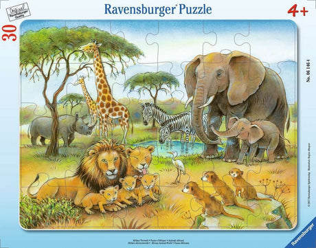 African Animal World (30 pc Puzzle)