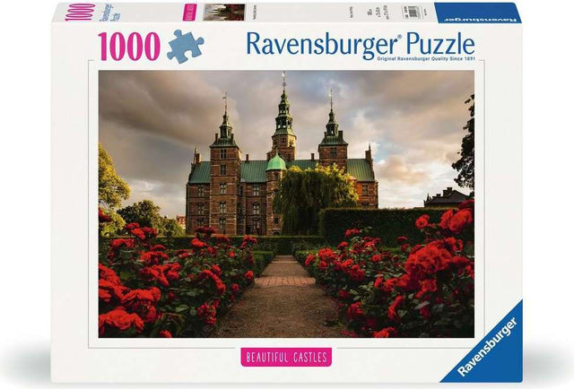 Jigsaw Puzzle Rosenborg Castle, Denmark - 1000 Pieces Puzzle