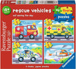 MFP Rescue Vehicles 2,3,4,5 pc Puzzles