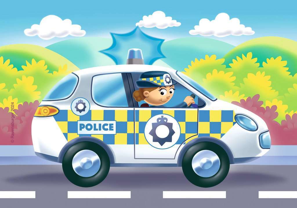 MFP Rescue Vehicles 2,3,4,5 pc Puzzles