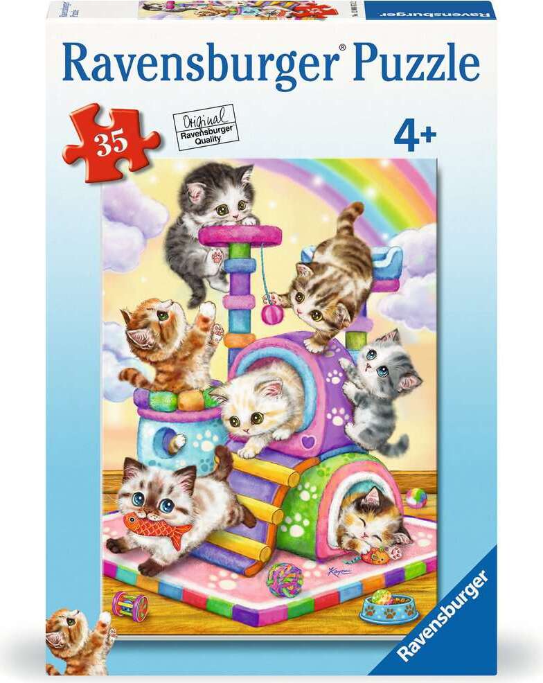 Playful Purr Babies 35 Pc Puzzle