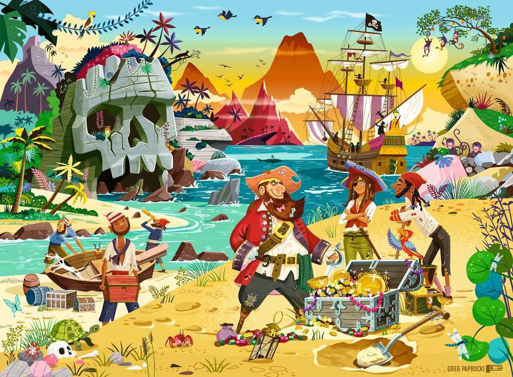 Treasure! 100 Pc Puzzle