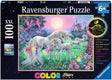 Unicorns in the Moonlight 100 Pc Puzzle (glow)