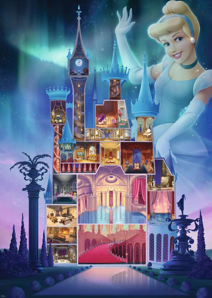 Disney Castles: Cinderella (1000 pc Puzzles)