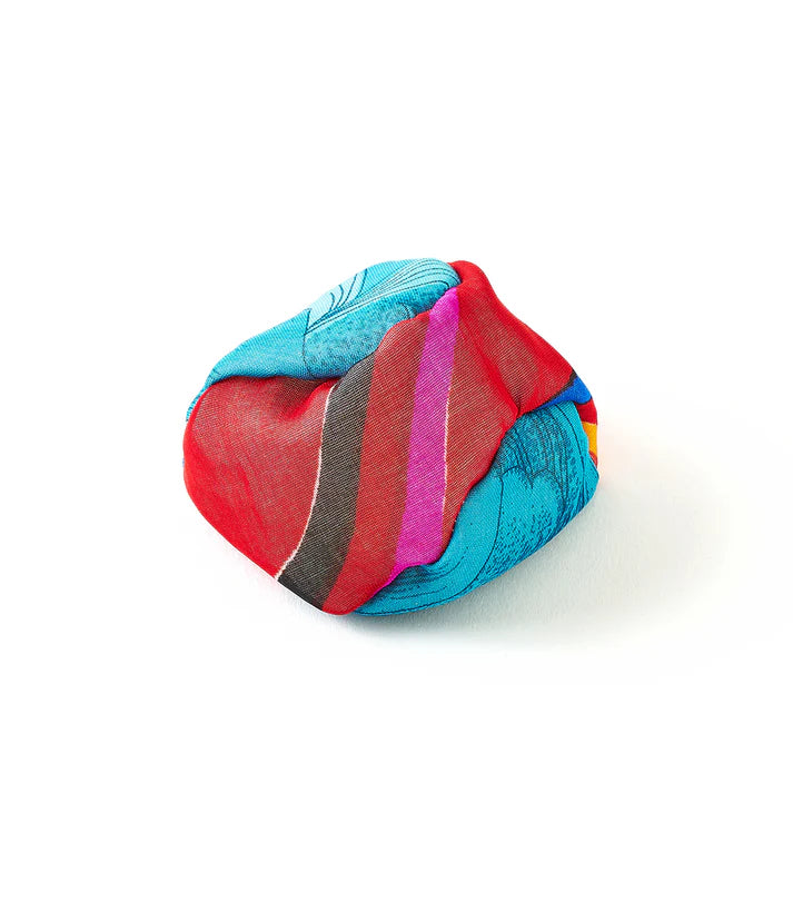 Upcycled Sari Footbag