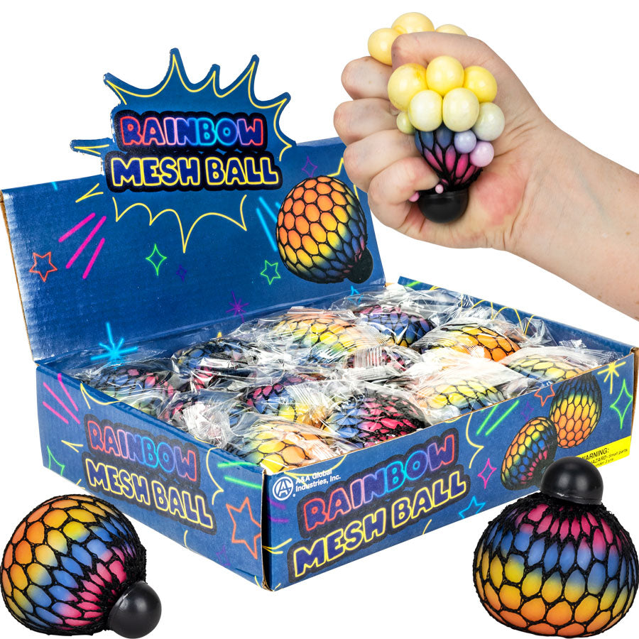 Rainbow Mesh Ball