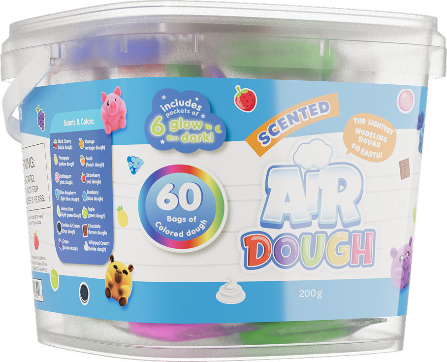 Scented Air Dough: Imagination Bucket (60ct)