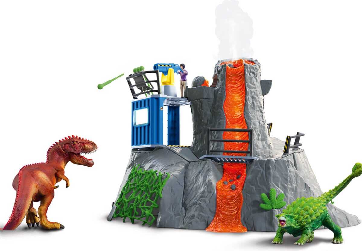 Volcano Expedition Base Camp Dinosaur Playset
