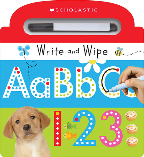 Write and Wipe ABC 123: Scholastic Early Learners (Write and Wipe)