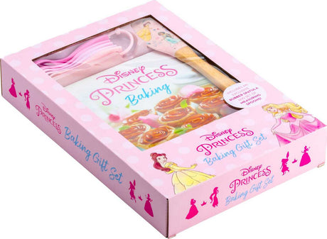 Disney Princess Baking Gift Set Edition: 60+ Royal Treats Inspired by Your Favorite Princesses, Including Cinderella, Moana & More