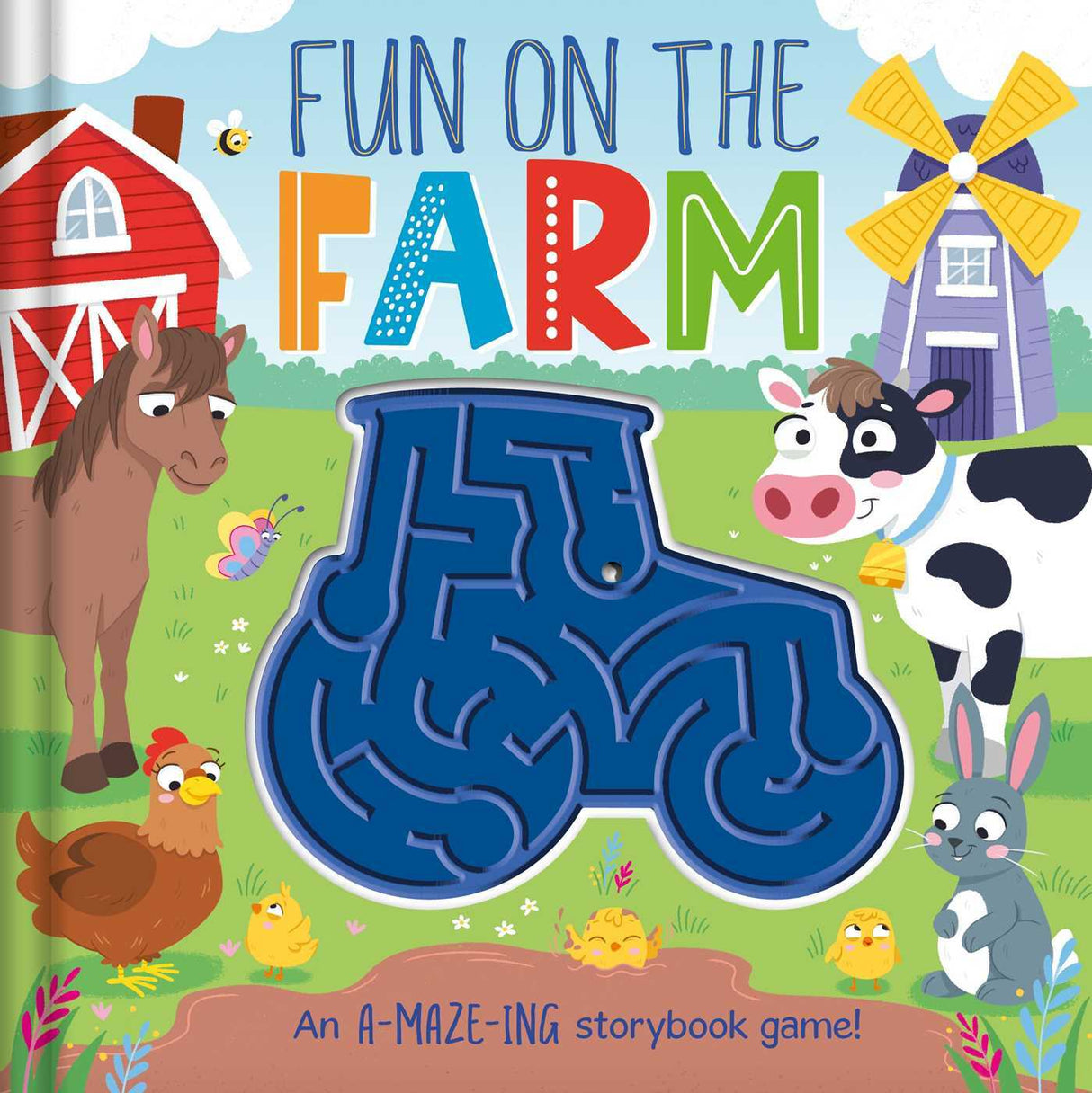 Fun on the Farm: An a-MAZE-ing Storybook Game