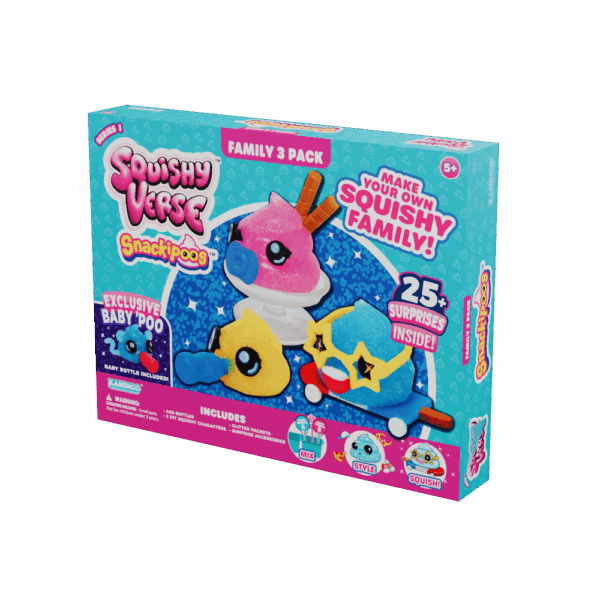 SquishyVerse Snackipoos Family