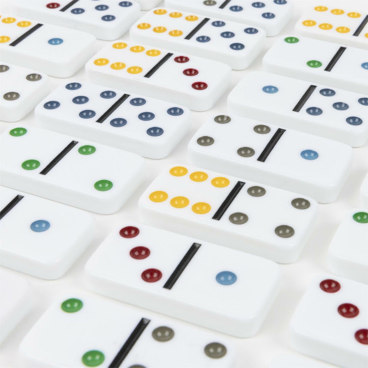 Double Six Dominoes Set in Storage Tin