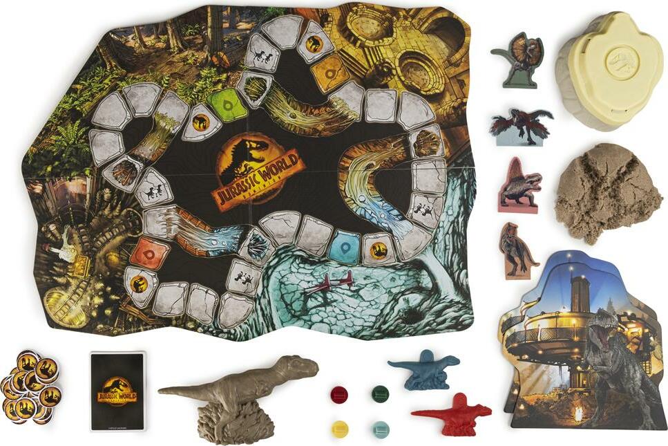 Jurassic World Dominion - Stomp N' Smash Board Game