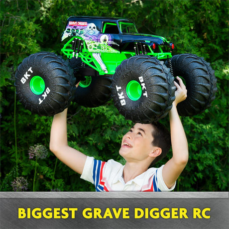 Monster Jam, Official Mega Grave Digger All-Terrain RC Monster Truck
