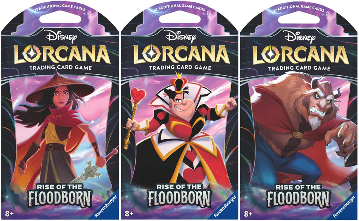 Disney - Lorcana: Rise of the Floodborn - SLEEVED Booster Pack - Styles May Vary
