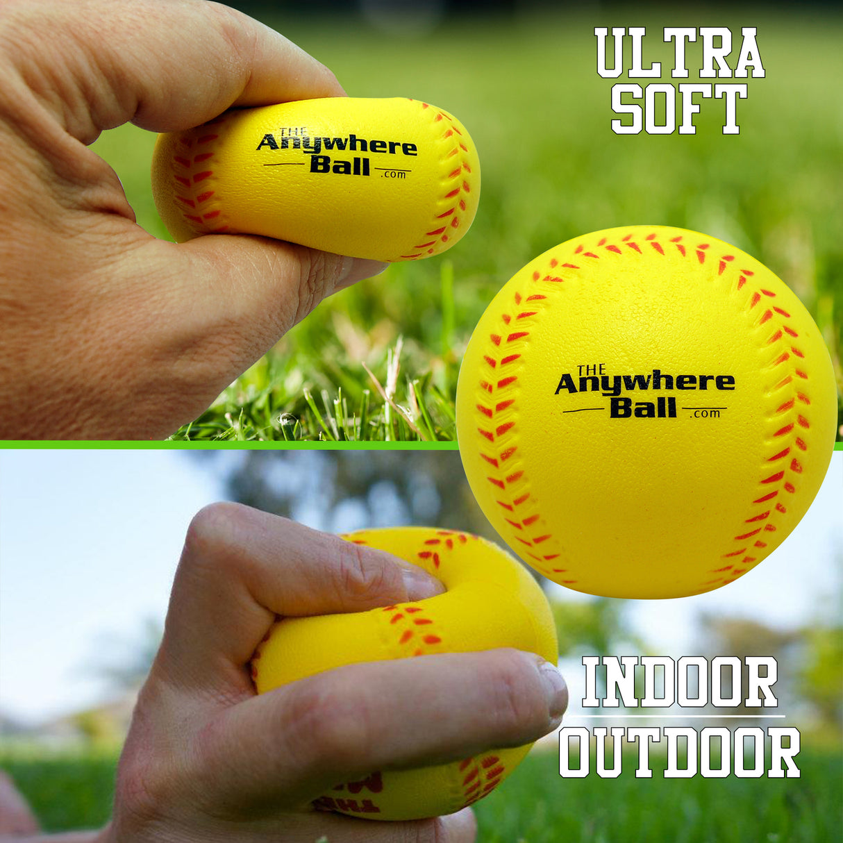 The Anywhere Ball (6 pack) Baseball