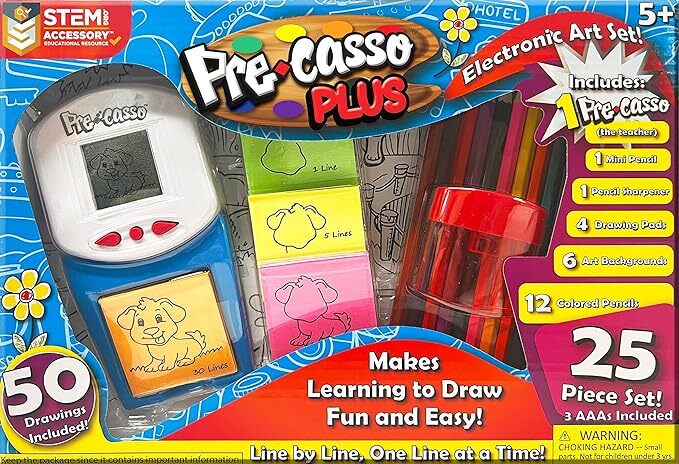 Pre-Casso Learn To Draw