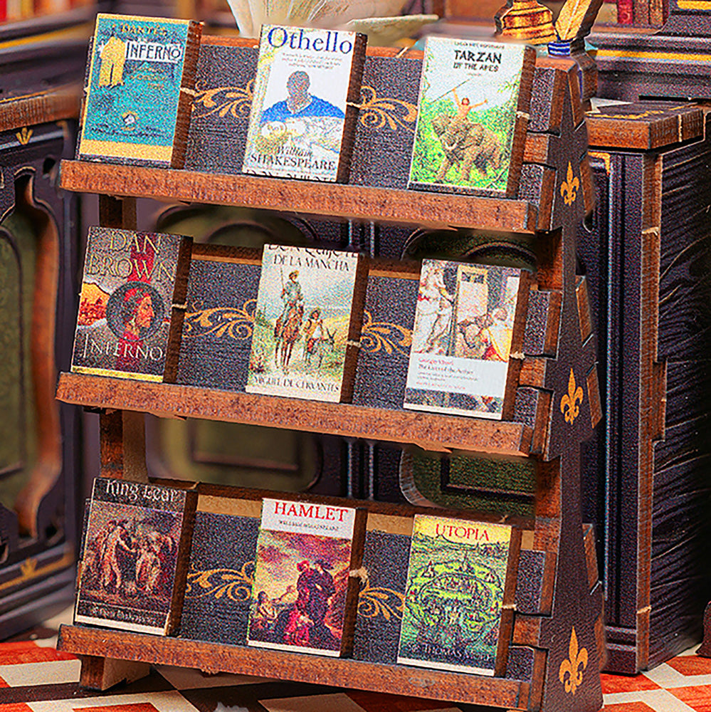 Owl Bookstore DIY Book Nook Kit