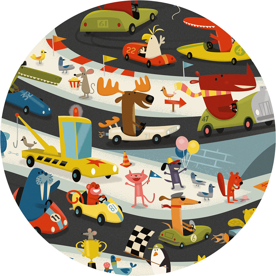 Automobile Rally Observation Puzzle