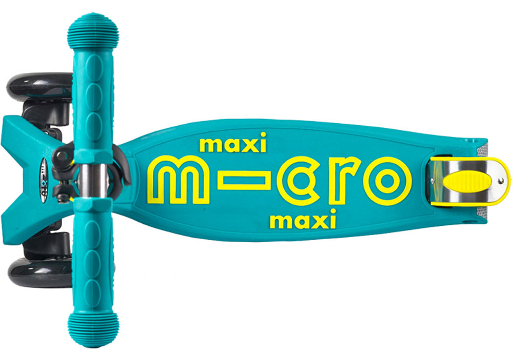 Micro Maxi Deluxe Scooter - Petrol Green