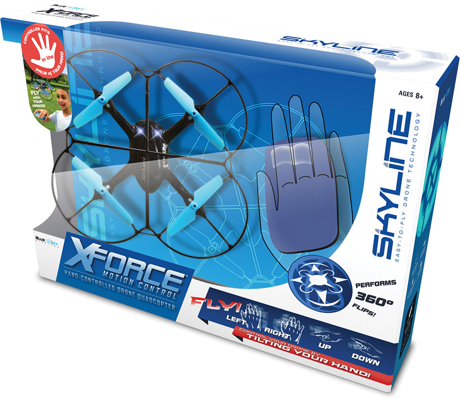 Blue Sky Xforce Motion Control Drone Quadcopter