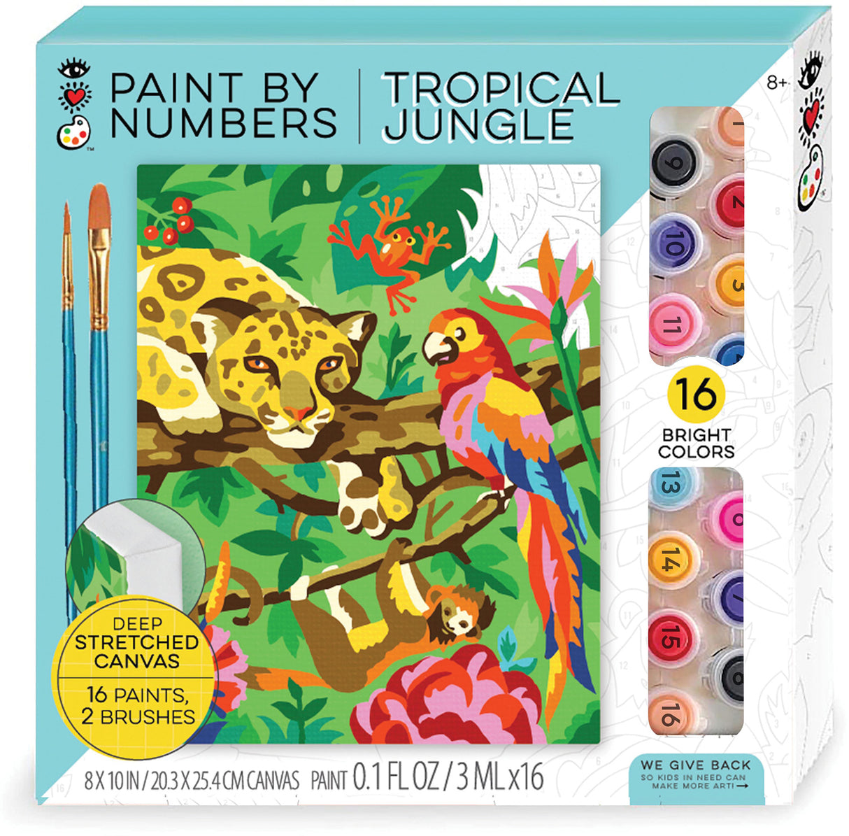 Paint By Numbers - Tropical Jungle