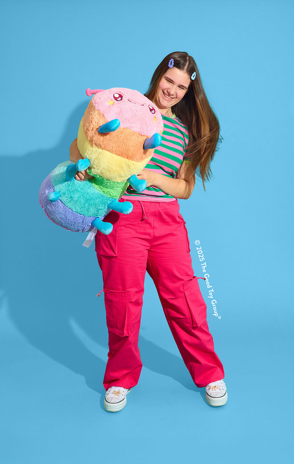 Mega Squishable Rainbow Caterpillar