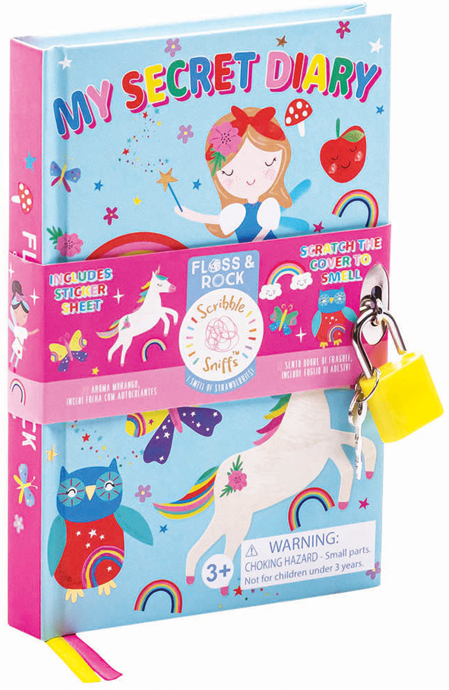 Rainbow Fairy Scented Secret Diary
