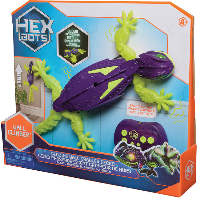 Hex Bots Glowing Wall Crawler Gecko