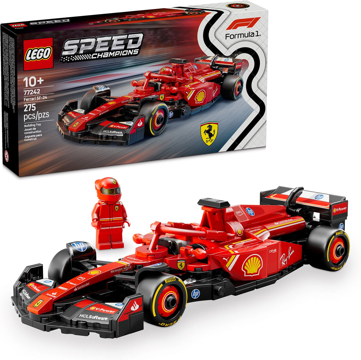 LEGO SPEED CHAMPIONS Formula 1 Ferrari SF-24