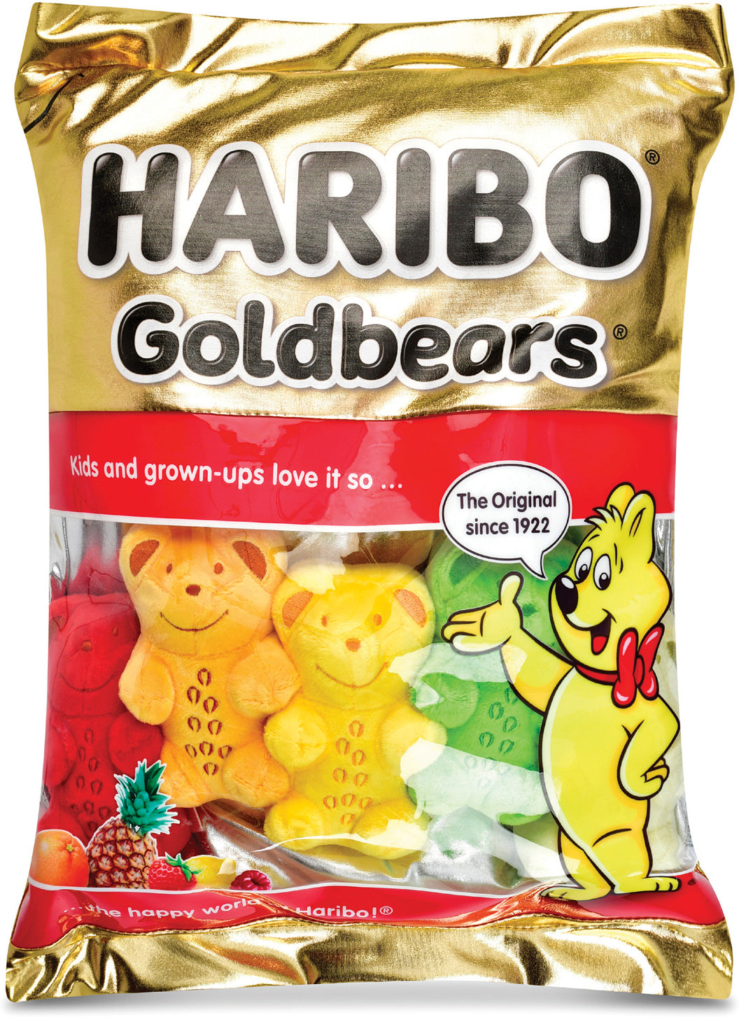 Haribo Gummy Bears Packaging Plush