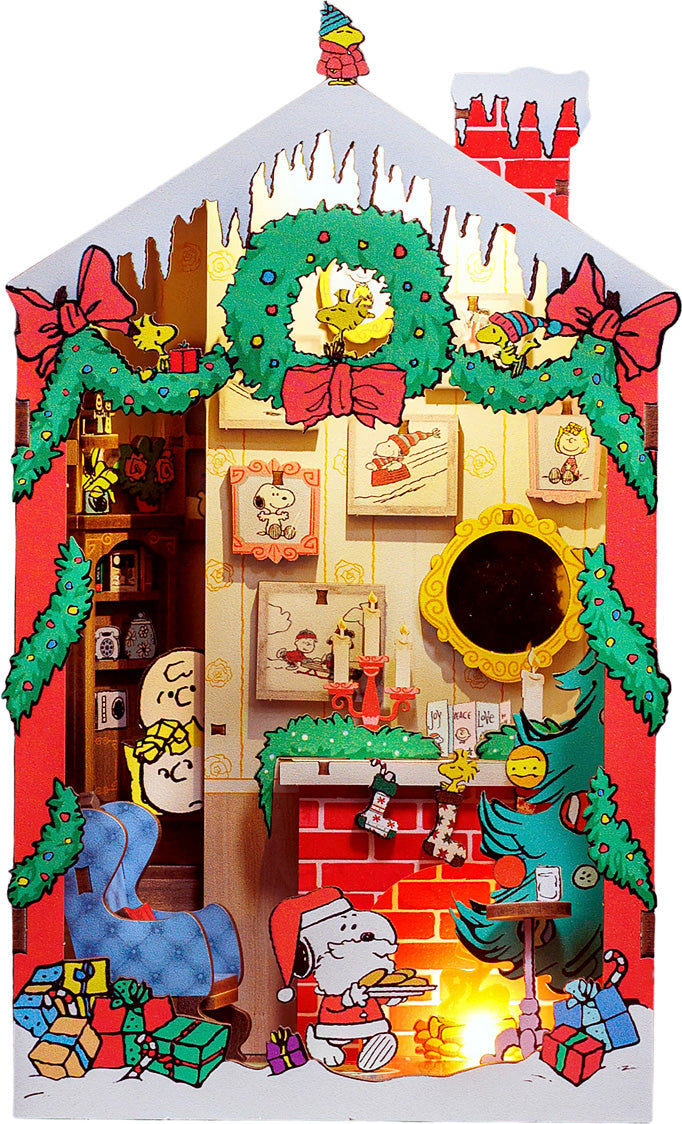 Peanuts Christmas DIY Book Nook Kit