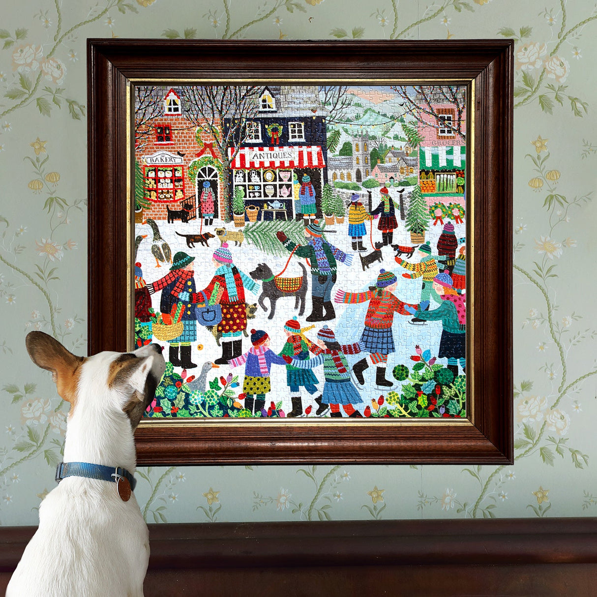 Christmas in the Square 1000 Piece Puzzle