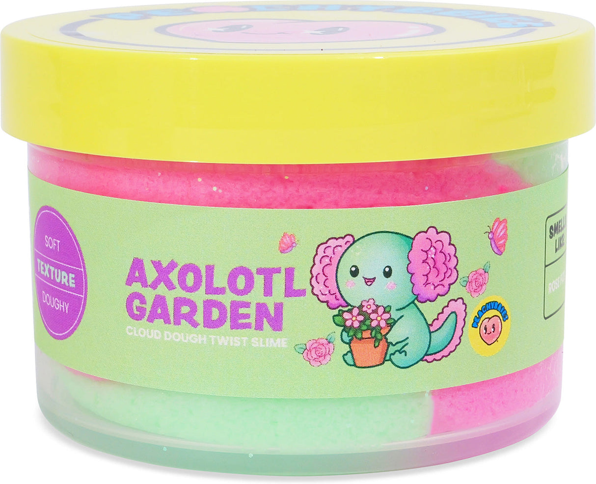 Axolotl Garden Cloud Twist Slime