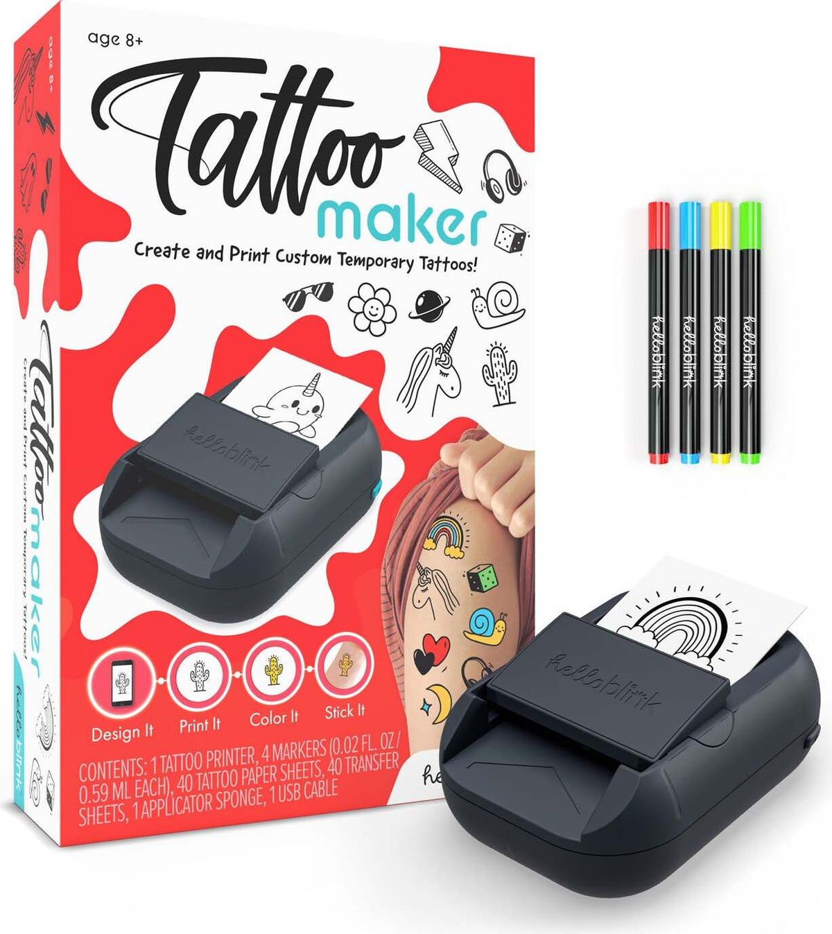 Hello Blink Tattoo Maker