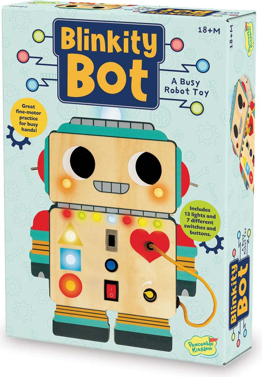 Blinkity Bot - A Busy Robot Toy