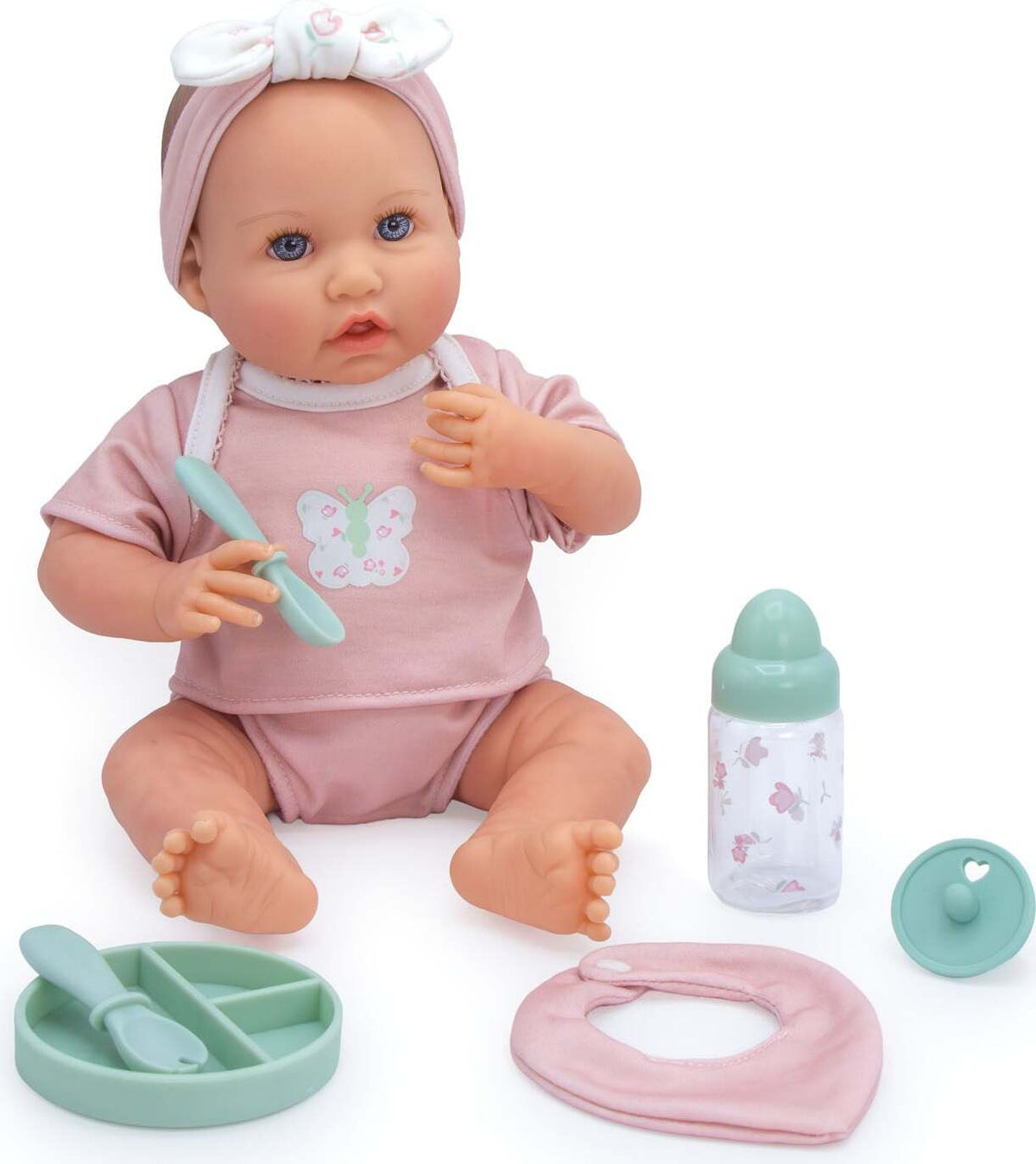 Bonbebe Feel My Heartbeat Baby Doll Deluxe Bundle 16 Piece Set St