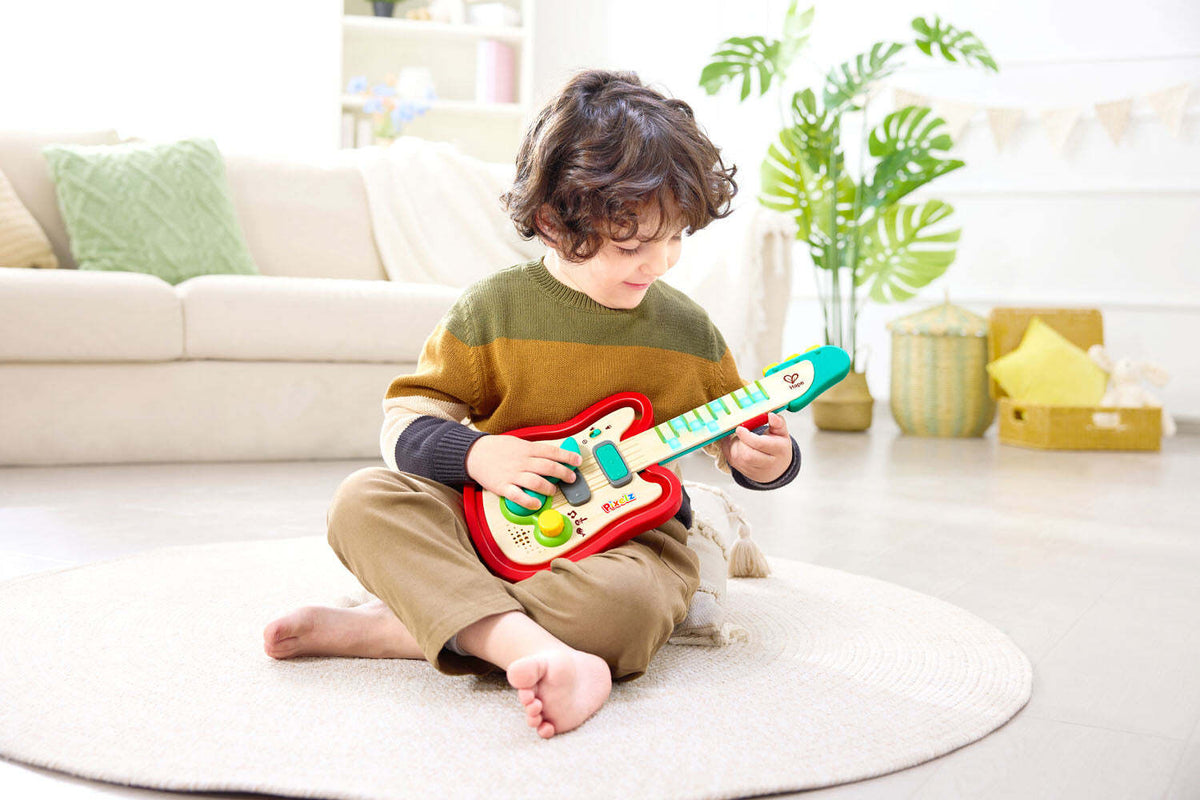 Pixelz Rainbow Rock Pixel Guitar